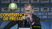 Conférence de presse AJ Auxerre - Stade Brestois 29 (3-1) : Cédric DAURY (AJA) - Jean-Marc FURLAN (BREST) - 2016/2017