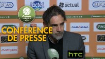 Conférence de presse Stade Lavallois - Red Star  FC (1-1) : Marco SIMONE (LAVAL) - Claude ROBIN (RED) - 2016/2017