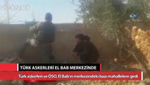 Türk askerleri El Bab merkezinde