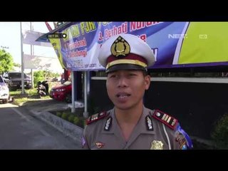 Rombongan Pemudik Tabrak Mobil Patroli dan Crew Net - NET24