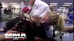 Thug Life - MMA Girl Chokehold Journalist