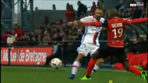 Benezet goal - Guingamp vs olympique lyonnais 2-1 ligue 1  11.02.2017 (HD)