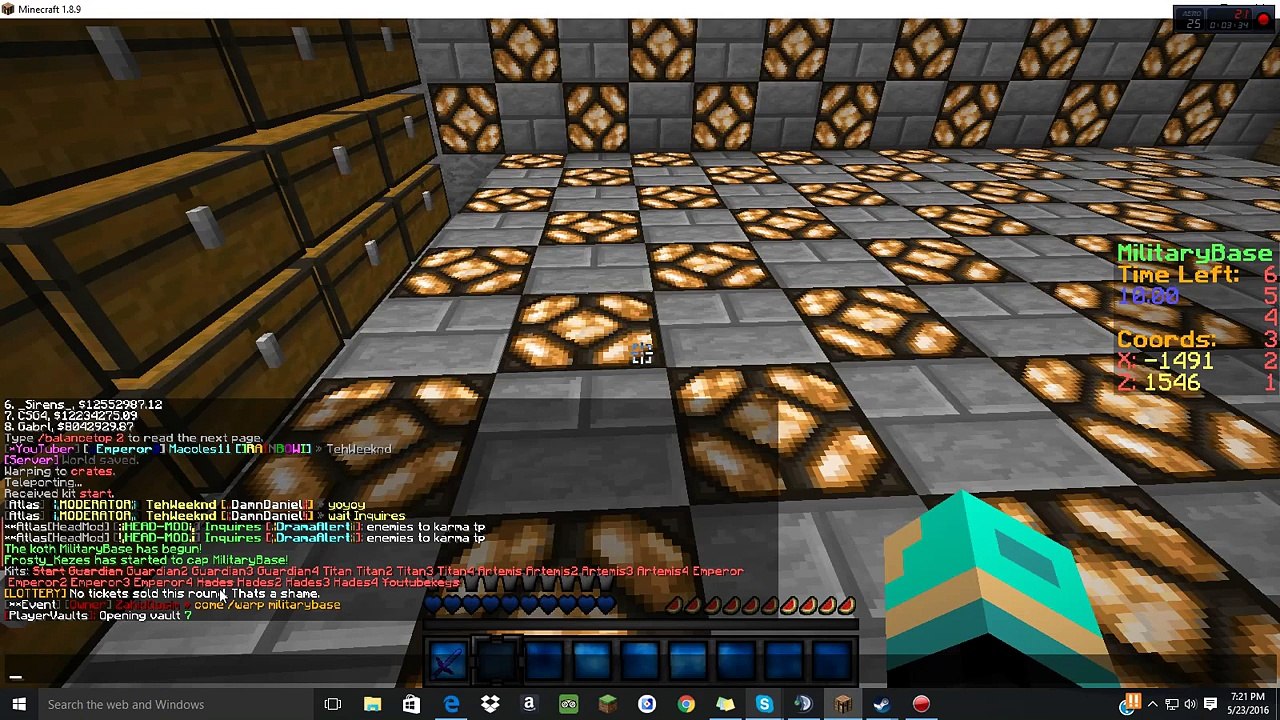 Minecraft Coalition Factions 5: "Coalitonnetwork Crate Key"