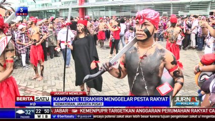 Ahok-Djarot Tutup Masa Kampanye dengan Pesta Rakyat