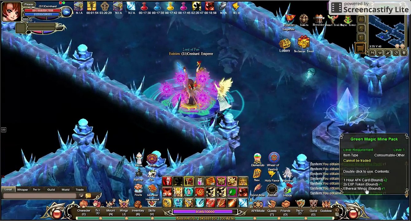 Crystal Saga Magic Mine