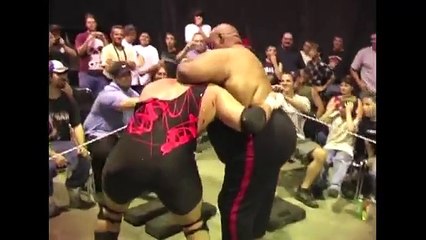 Abdullah The Butcher Vs Hannibal  Cage Match