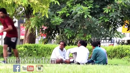 Fart and Run Prank - TroubleSeekerTeam - Pranks in India