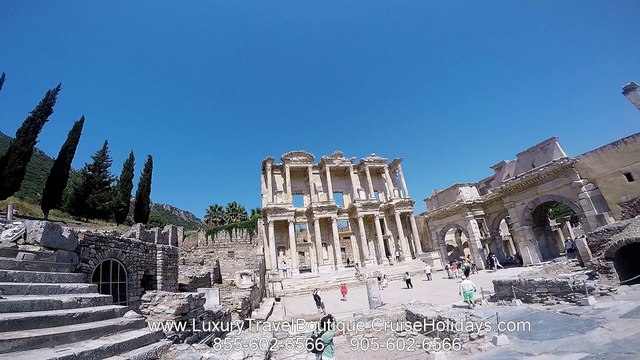 Ephesus Library Cruise Holidays | Luxury Travel Boutique 855-602-6566 905-602-6566