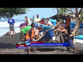 Pantai Depok Kena Abrasi, Ratusan Bangunan Terancam Ambruk - NET12