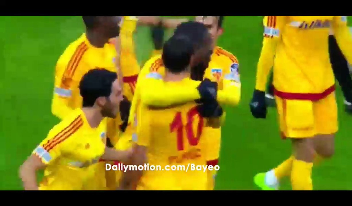All Goals & Highlights HD - Galatasaray 1-2 Kayserispor - 12.02.2017
