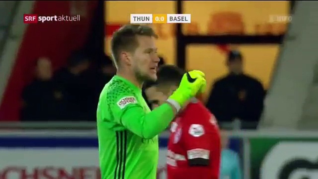 FC Thun 0:2 FC Basel (Swiss Super League 11 February 2017)