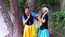 Frozen Elsa Police woman vs Spiderman, Joker, Catwoman funny superhero video