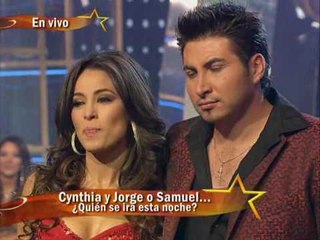 Cynthia y Jorge dejan el Desafío por decisión del jurado