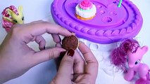 Плей-doh сладкий shoppe для торта Гора Игровой набор пластилина Монтанья-де-Pasteles играть doh игрушки видео