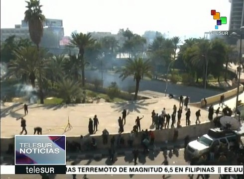 Irak: reprimen con gas lacrimógeno a seguidores de Muqtada al-Sadr