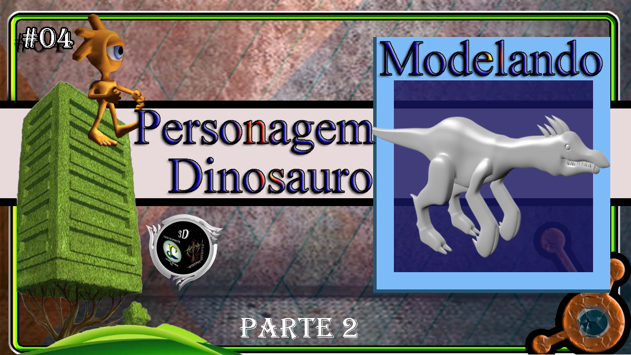 Modelagem de Personagens 3D - 3D Characters Modeli