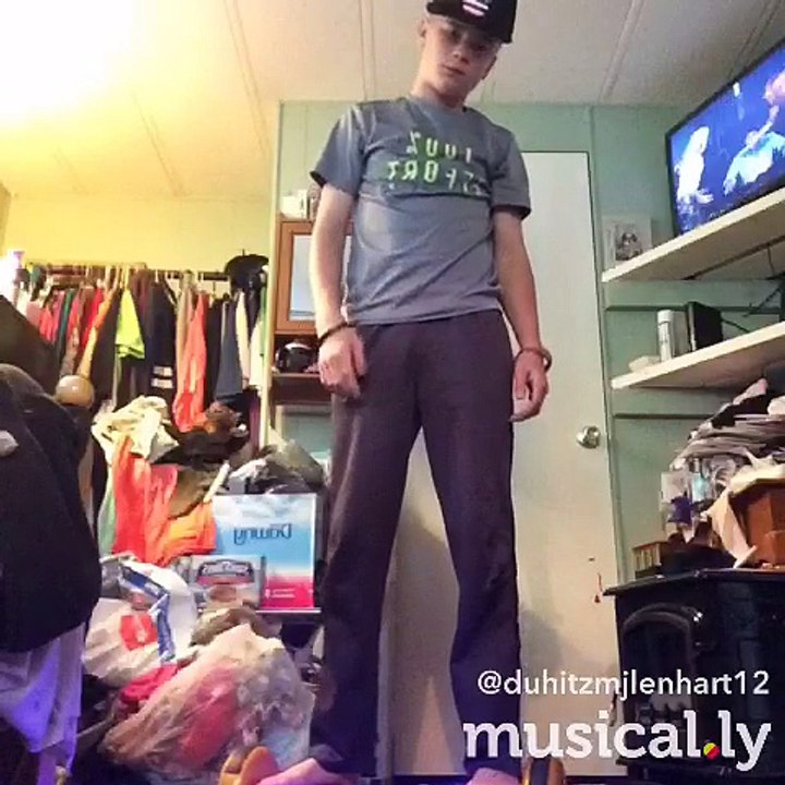 CRINGY HOVER BOARD  KID ON MUSICALLY