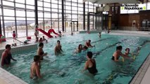 VIDEO. A Thouars, les premiers bonds de l'aqua-trampoline
