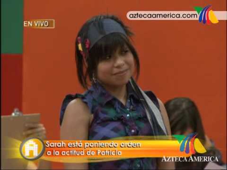 Sarah Bustani confronta a Paty