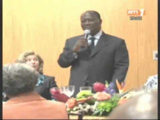 Le président de la république à l'ambassade de Côte d'Ivoire à Washington
