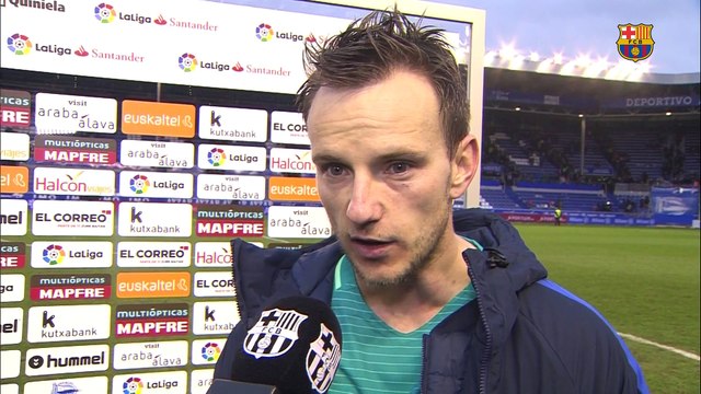 Ivan Rakitic: We're happy with the result, and our play, but it hurts to see Aleix like that