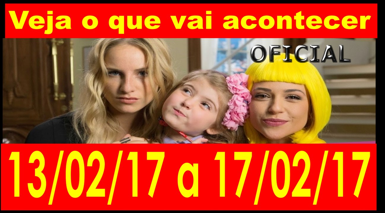 CARINHA DE ANJO. 13.02 A 17.02.17