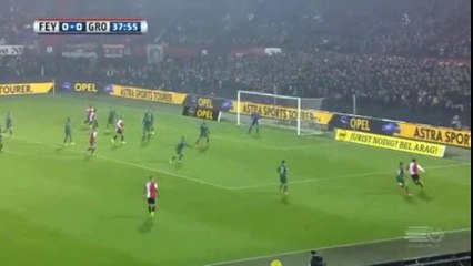 Toornstra Goal - Feyenoord vs FC Groningen 1-0  11.02.2017 (HD)