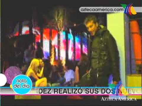Alejandro Fernandez presenta videos continuos
