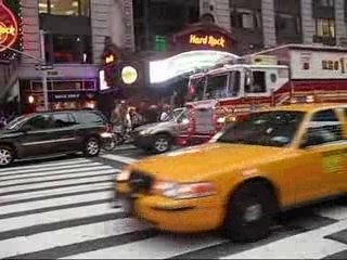 Pompiers de la caserne 1 à Times Square