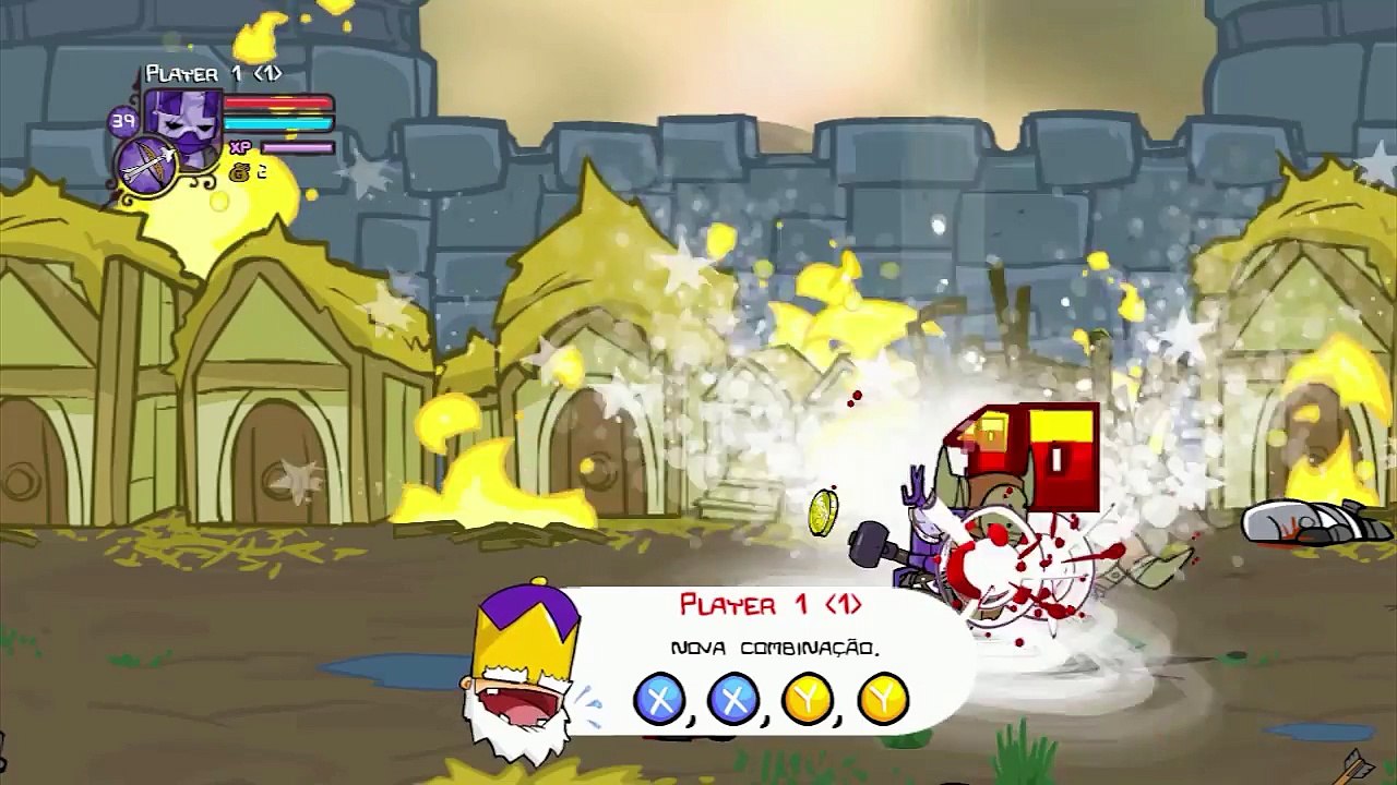 XP super rapido Castle Crashers