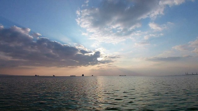 Timelapse 4K Παραλια Θεσσαλονικης - Παραλια Ομπρελες