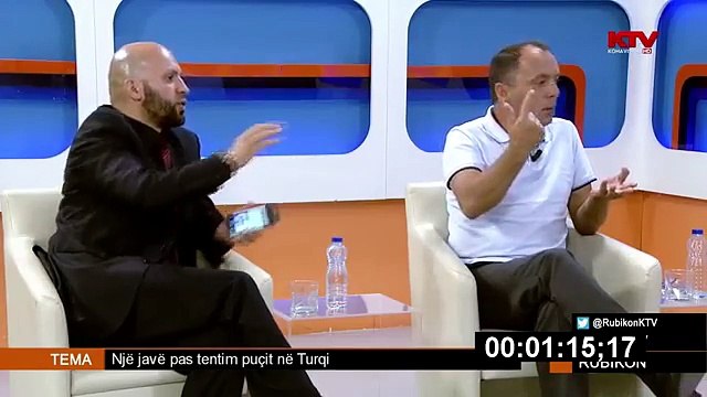 Gëzim Kelmendi - Mysafir në emisionin Rubikon KTV - Puçi në Turqi (pjesa e dytë)