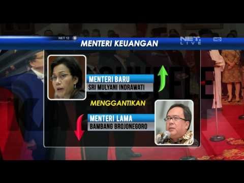 Grafis Susunan Perombakan Kabinet Menteri - NET12