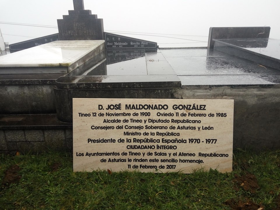 Homenaje a D. José Maldonado