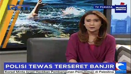 Download Video: Polisi Tewas Terseret Banjir