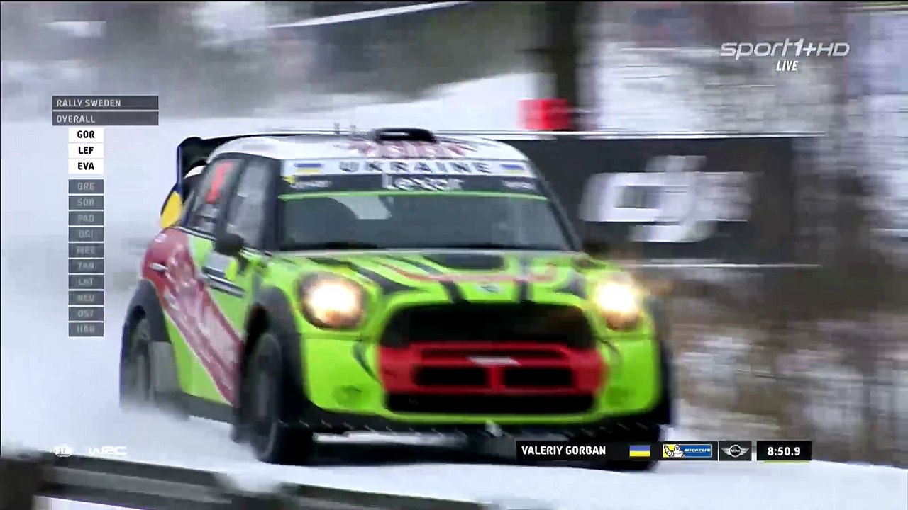 WRC Rallye Schweden
