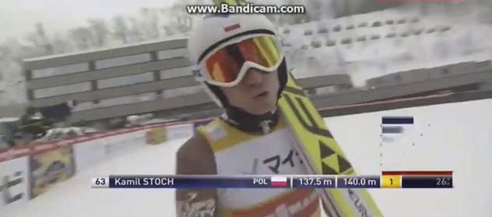 12.02.2017 Sapporo 140m winner Kamil Stoch