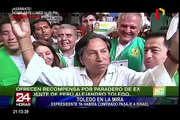 Alejandro Toledo estaría viajando a Tel Aviv en las próximas horas