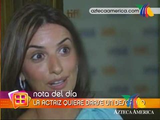 Penélope Cruz no está embarazada