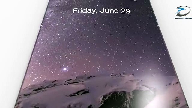 iPhone 8 Concept with Curved Display ,Based on Patent Documents Techconfigurations