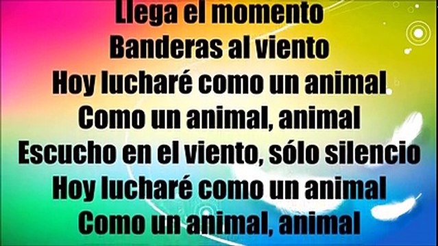 ALVARO SOLER - ANIMAL (LYRICS LETRA)