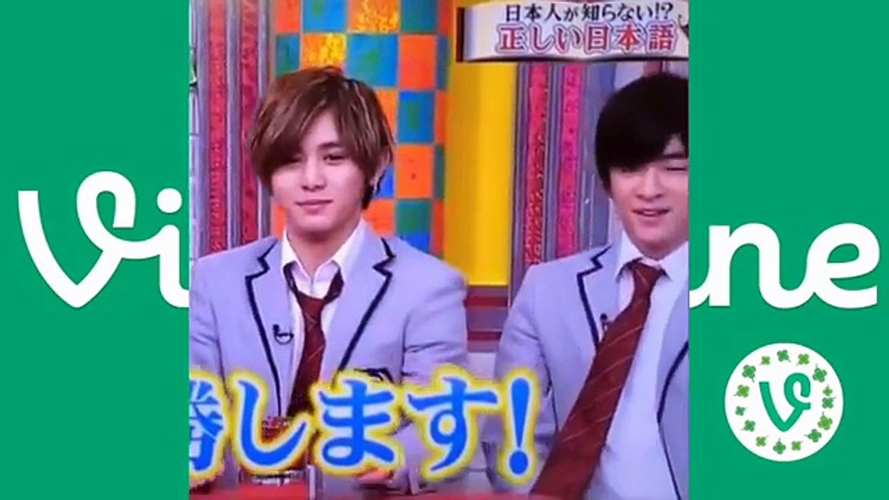 Hey! Say! JUMP♡山田涼介と知念侑李（やまちね）の「でこピタ」♡熱が上がっちゃいそう！