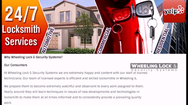 Locksmith Services Wheeling | Call Now (224) 265-2738