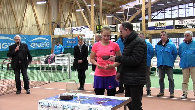 Finale Engie Open de l'Isère : victoire de Marketa Vondrousova