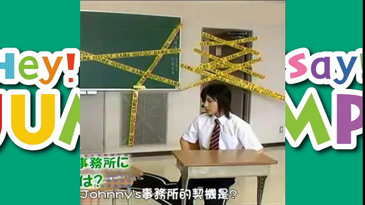 Hey! Say JUMP♡山田涼介♡14歳の時のインタビュー場面