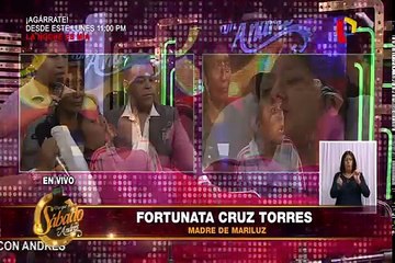 Bartola deslumbró a su público en Porque hoy es Sábado con Andrés