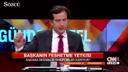 Anayasa değişikliyle ilgili Hakan Çelenk'ten ilginç örnek