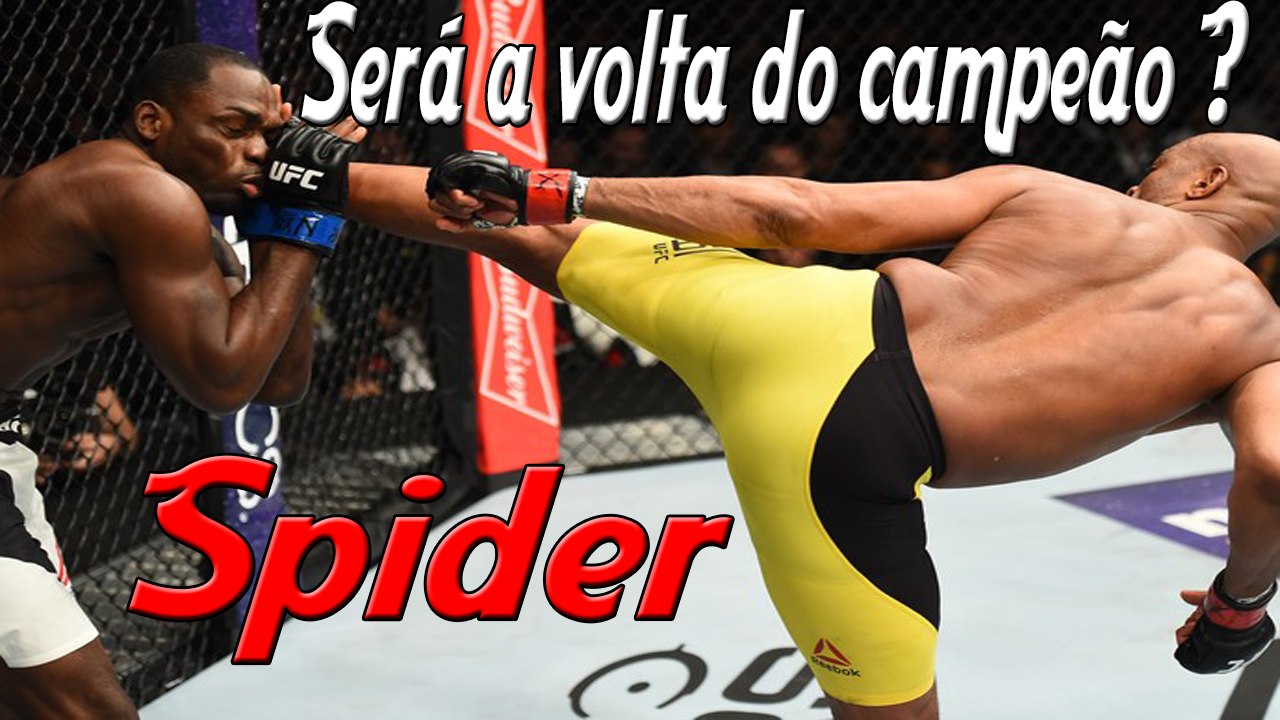 Anderson Silva x Derek Brunso - Será a volta do campeão ? Spider Silva