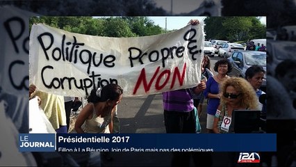 Fillon à La Réunion, loin de Paris mais pas des polémiques