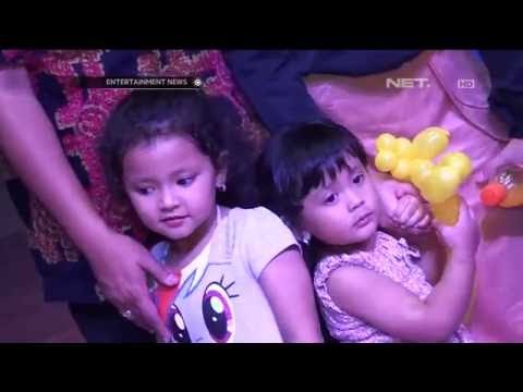 Keseruan Indra Bekti Ajak Anak-anaknya Nonton Sirkus